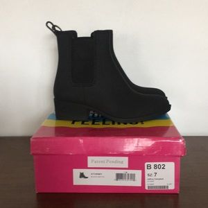Jeffrey Campbell Stormy Black Matte Boots
